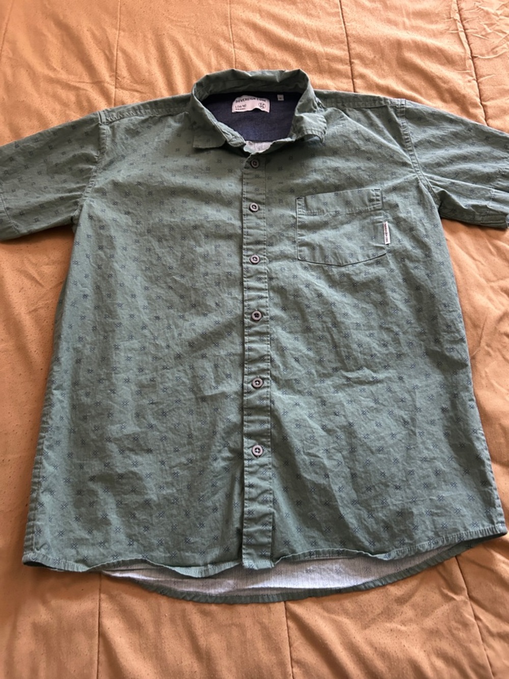 Boy’s Sovereign Code short sleeve button up shirt